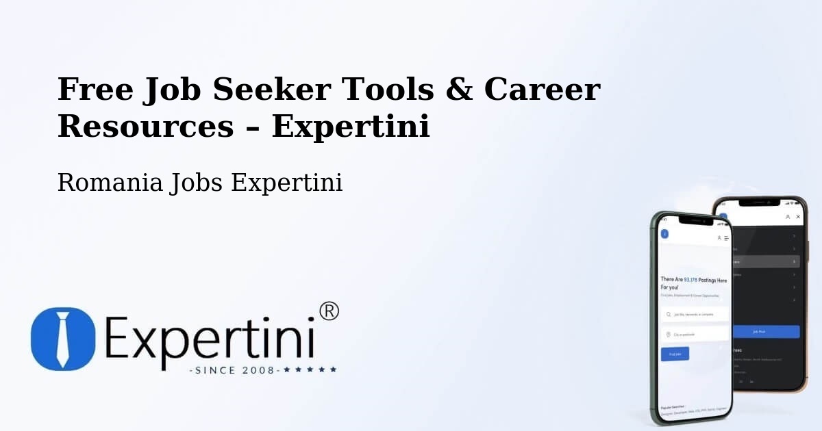 Free Job Seeker Tools & Career Resources – Comuna Luncoiu De Jos - Comuna Luncoiu De Jos, Romania Jobs Expertini